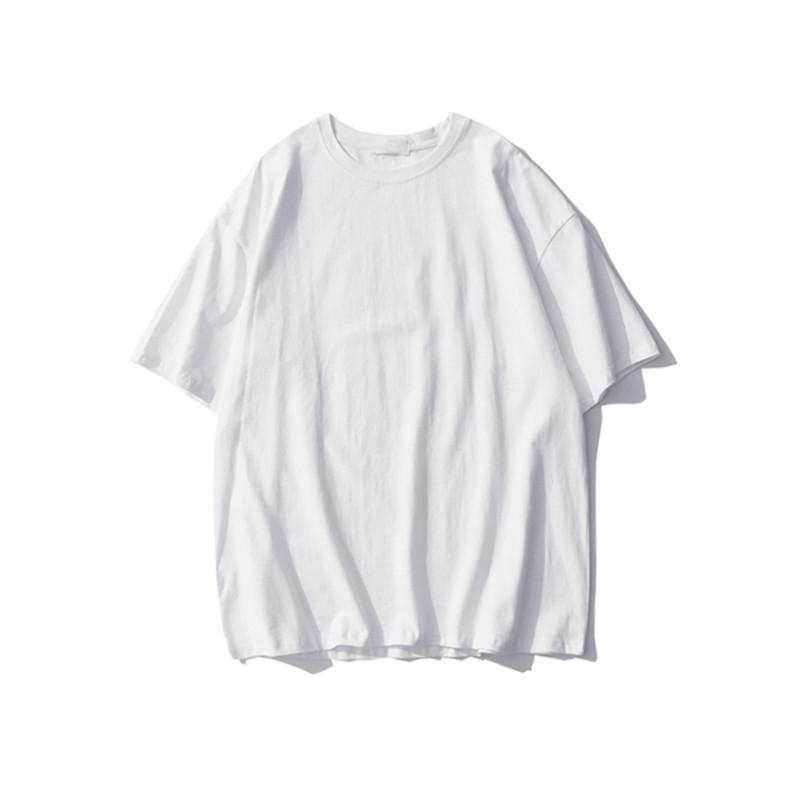 Unisex Plus Size Heavy Cotton Short Sleeve T-Shirt, Loose Fit, Extra Large, Versatile Base Layer.