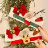 Christmas Slap Bracelet & Hairpin Decoration Set