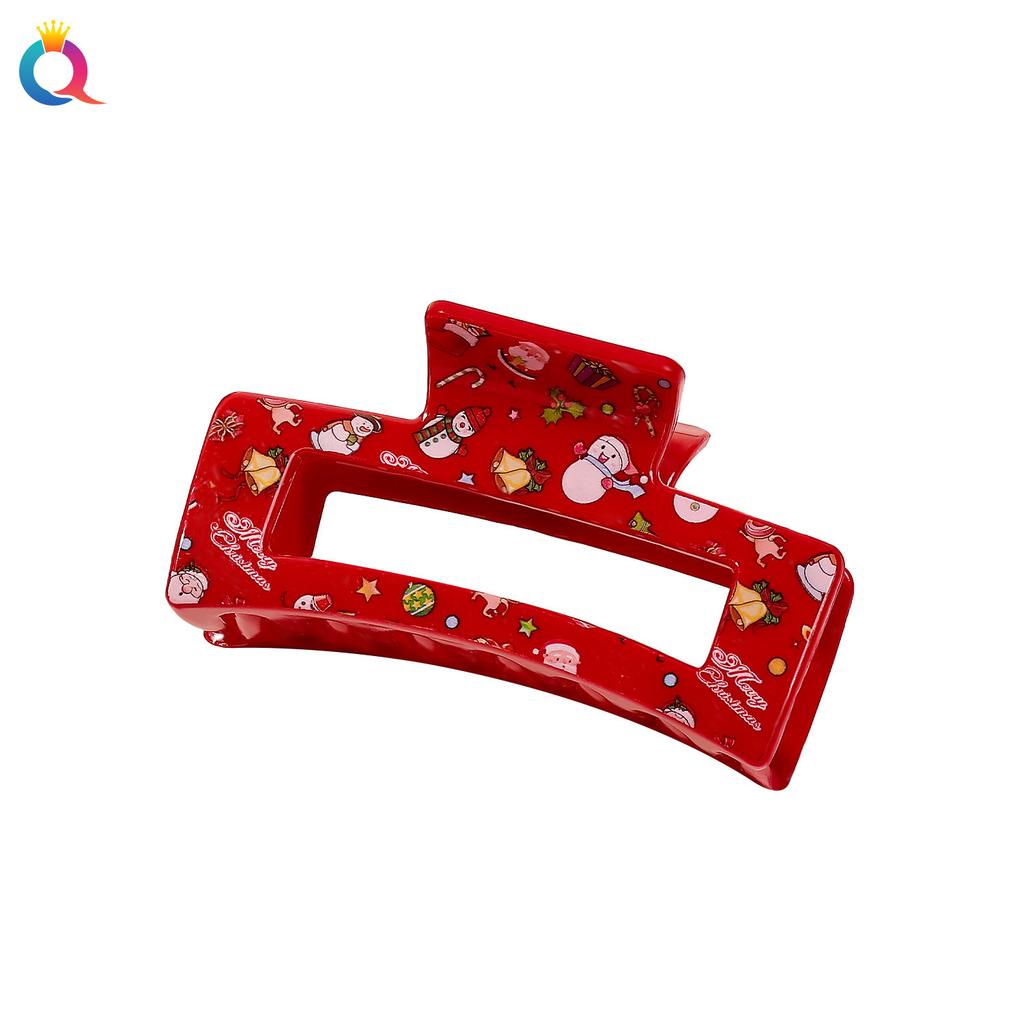 Weihnachts Haarnadel Dame Niedlich Süßer Druck Haarnadel Greifklemme Haarklammer Haaraccessoires