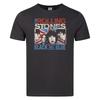 Amplified Unisex Adult Union Jack The Rolling Stones T-Shirt