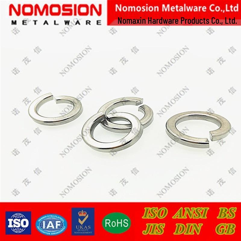 Stainless Steel Spring Washer Gasket DIN127B, Sizes M3-M30