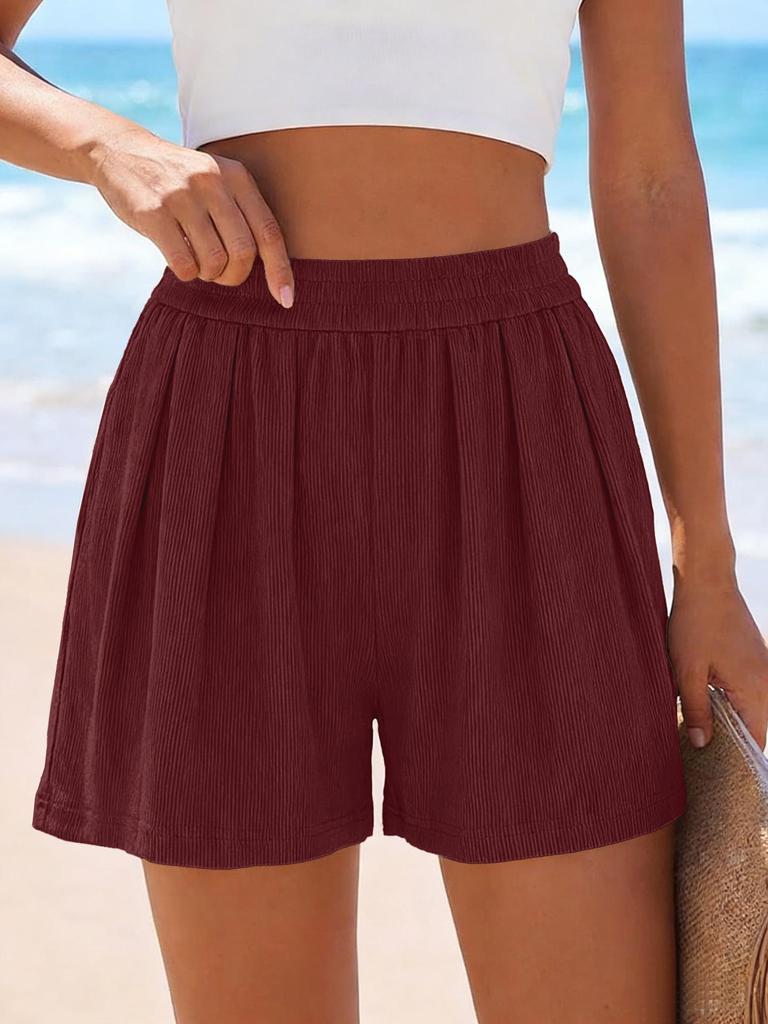 2026 Summer European & American Casual Loose Fit Sports Shorts with Pockets