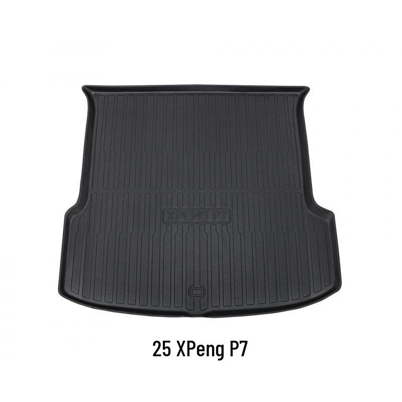 2025 Xiaopeng P7+ Trunk Mat TPE Tail Box Car Interior Accessory Custom-Fit