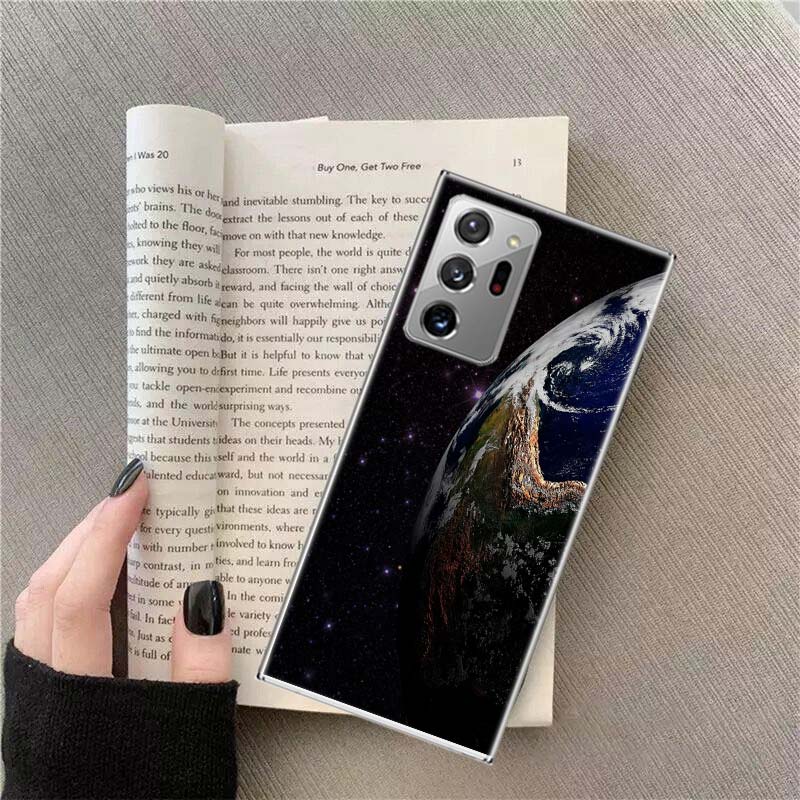 Earth, Stars, Space Phone Case for Samsung A17 A37 A57 A07 A16 A26 A36 A56 A05S A15 A25 A35 A55 Galaxy A03 A13 A23 A33 A53 A50S