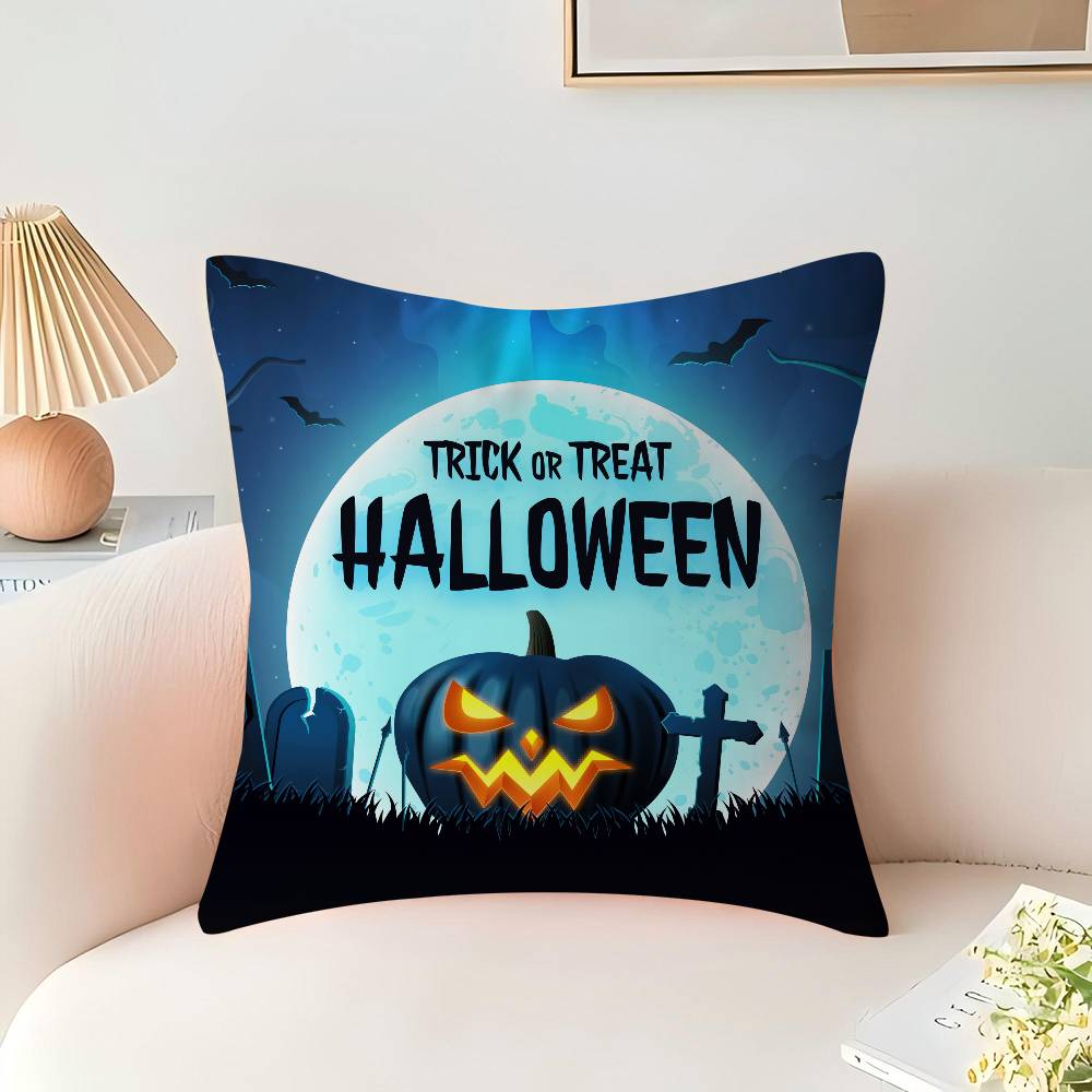 Halloween Kuddfodral Örngott Klädsel Soffa Prydnadskudde Heminredning Örngott