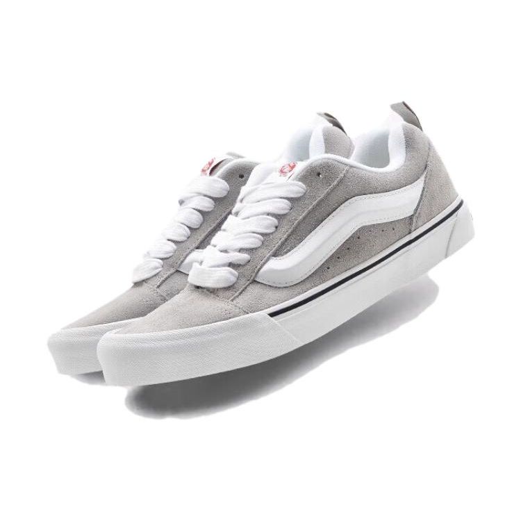 Vans Knu Skool Neformální Pohodlné Všestranné Nízké Skate Boty Unisex Tenisky Šedé VN0009QCBGJ