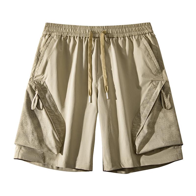 Men's Cargo Beach Shorts with Pockets