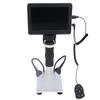 LCD Digital Microscope 1200X 1080P Video 12MP Accurate Focusing HD Repair Eyepiece 7in Screen