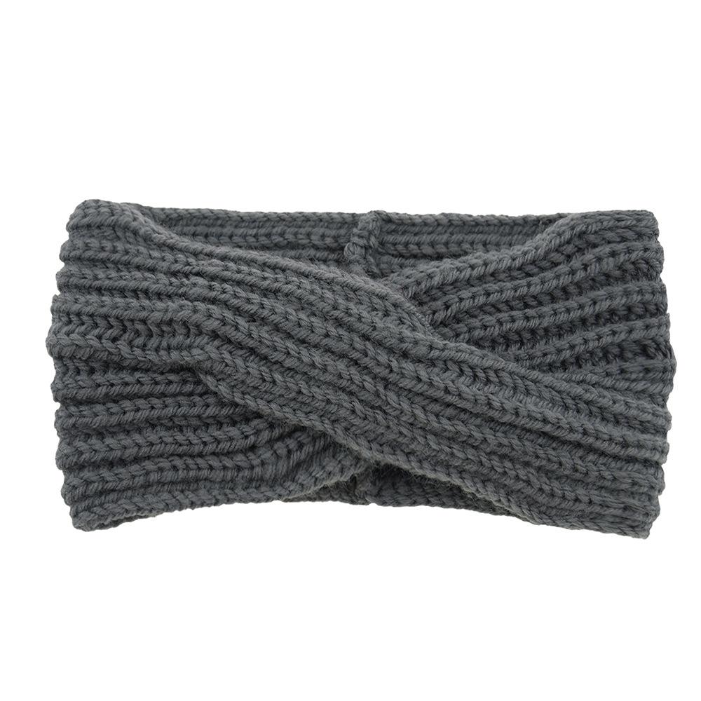 Neues Winter-Kabelstrick-Stirnband für Damen und Mädchen, elastischer Strick-Haarhalter, Haarband, Kopfbedeckung, Haaraccessoires