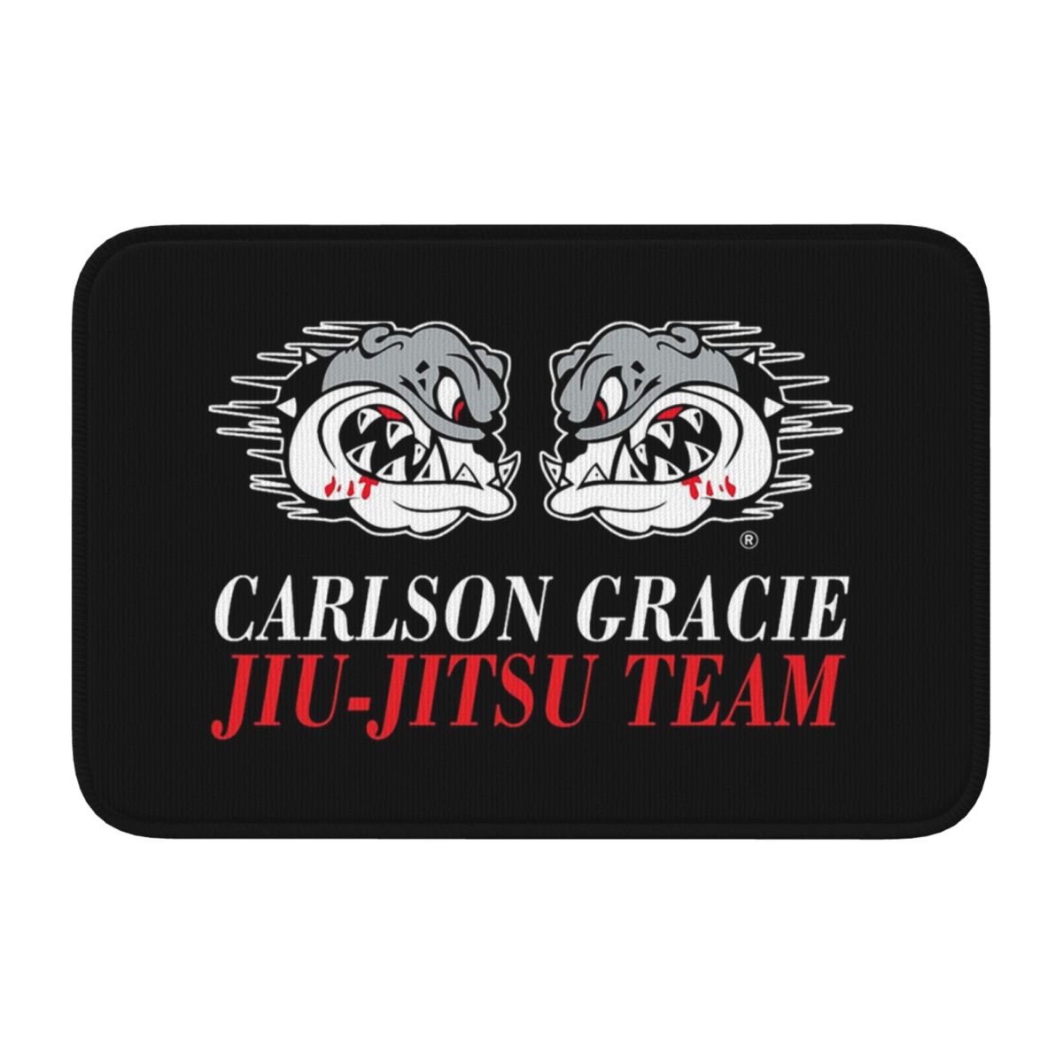 Carlson Gracie Jiu-Jitsu Team Logo Deurmat Keuken Entree Huis Vloermat Antislip Tapijt Vloerkleed voor Woonkamer Voetmat Matten 40x60 cm