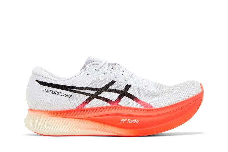 ASICS Metaspeed Sky+ White Sunrise Red