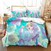 Needy Streamer Overload Anime Bedding Set 3Pcs Duvet Cover Pillowcase Ultra Soft Microfiber Bedroom Decor For Gamers