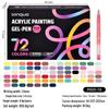 Multi-color Ink Set: Large Capacity Journaling & Graffiti Pens for Art Students