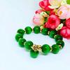 Dubai Gold Jewelry Opal  Bracelet Christmas Eve  Braceletgold PlatedOpal Lady Jewelry