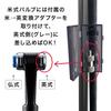 Panaracer Bicycle Pump, One-Touch Installation, Adjustable Air Pressure, Compatible with All Valves, Silver, Aluminum, BFP-02AGEZ2-S