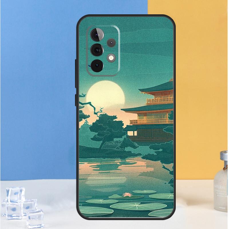 Japanese Style Art Japan For Samsung Galaxy A55 A35 A15 A13 A33 A53 A36 A26 A16 A54 A34 A14 A32 A52 A56 A05 A06 Case