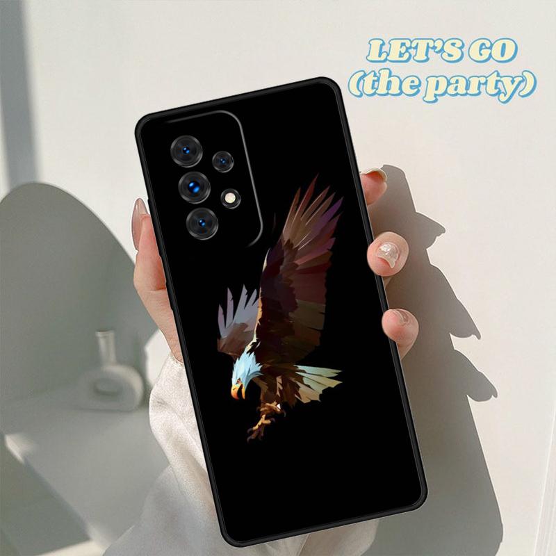 Eagle Hawk Bird Animal phone case For Samsung Galaxy A42 A31 A40 A51 A71 A32 A80 A91 A52 A72 A73 A20e A21S A50 A70 A11 A12 Cover