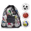 Large Capacity Sports Ball Storage Net Bag for Basketball, Football, Volleyball, and Tennis