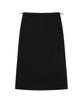 Sunday Fruits Market String Sweat Skirt Black