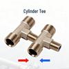 Stainless Steel Yacht Oil Cylinder Tee Connector for Steering System