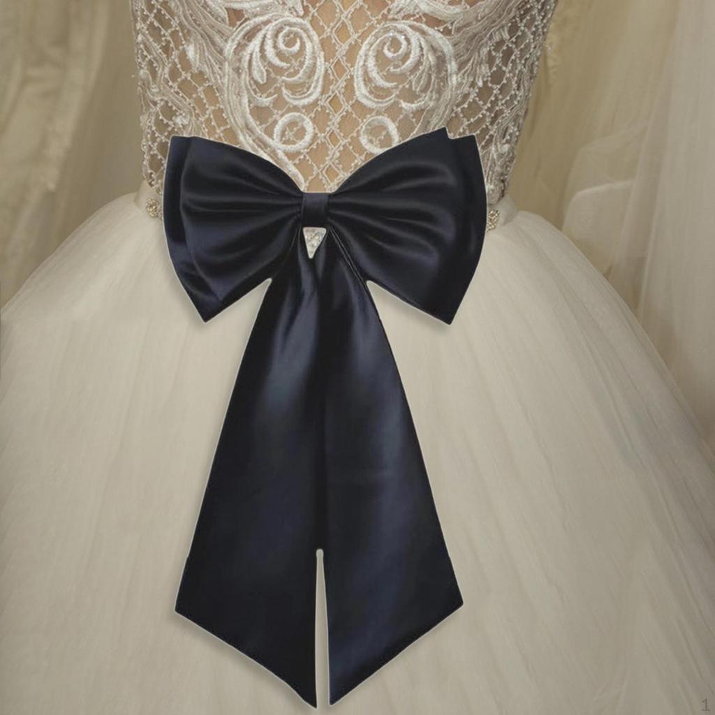 Bowknot Removable Satin Decoration for Gift