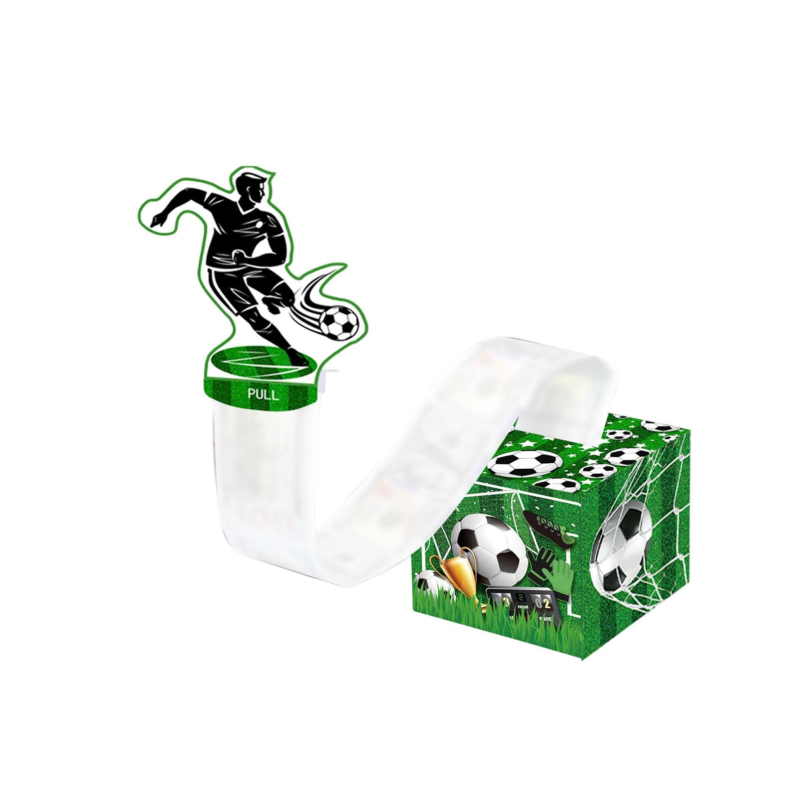

Passionate Football Party Decoration, Cash Box, Football Themed Atmosphere Arrangement, Props, Paper Cash Gift Box One Size