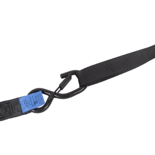 MOTO4U Automatic Tie-Down Belts, Set of 4, 25mm x 3m, Ratchet Belts, Securement Belts, Cargo Tie-Down Straps, with Soft Loops and Storage Bag (4 piece