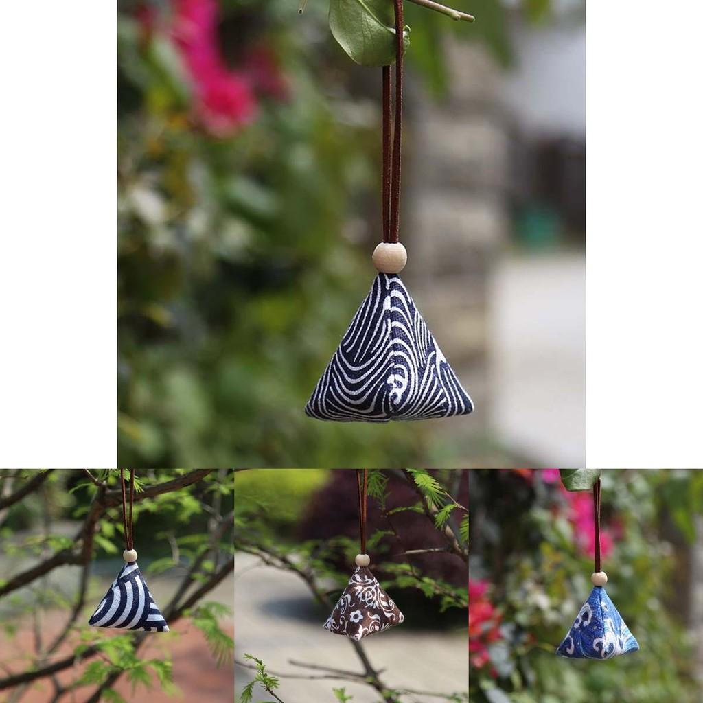 Versatile Handcrafted Zongzi Pendant Sachet With Mugwort For Wardrobes And Cars