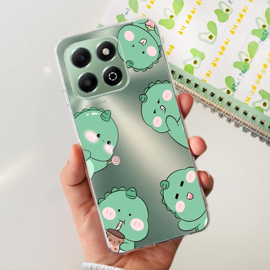 For Honor X6b Case JDY-LX1 JDY-LX2 Stylish Painted Cover Soft Silicone Shell For Honor X6b X 6b HonorX6b Phone Case 6.56'' Coque