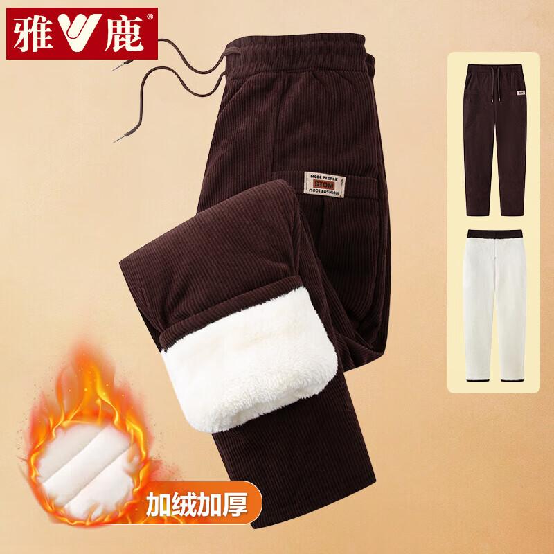 

Yalu Women s Fleece-Lined Winter Pants for Elderly 4XL