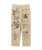 RESTORE COLLECTION 60's ARMY CHINO PANTS "ARCHIVE GRAPHIC" Men's M 180 Khaki 783-5210027