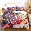 Anime Zombie Land Saga Bedding Set,Duvet Cover Comforter Bed Set Quilt Cover Pillowcase,King Queen Twin Size Boys Girls Adultse
