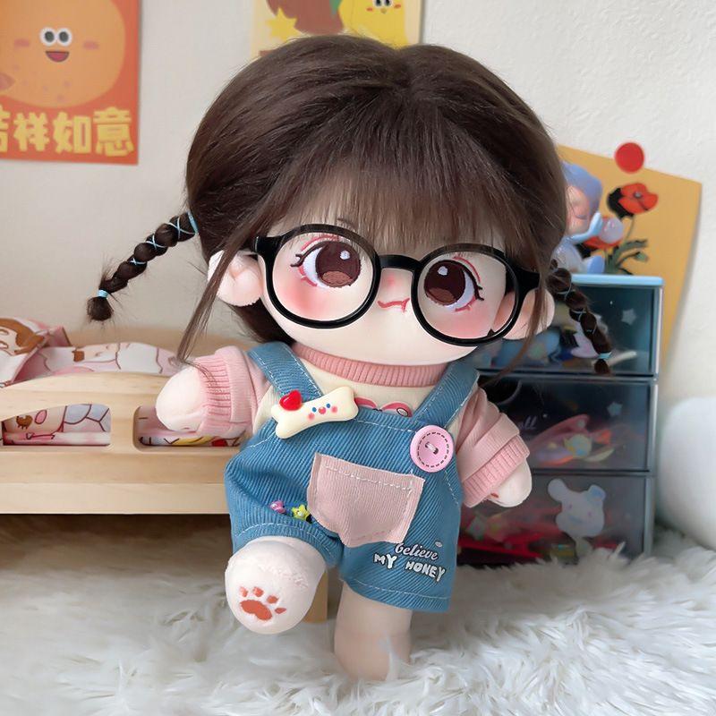 20cm Fashion Doll Nanhong Cotton Idol Dolls Plush Baby Toys Dress Up Cospslay Cute Stuffed Customization Figure Toys Girl Gift