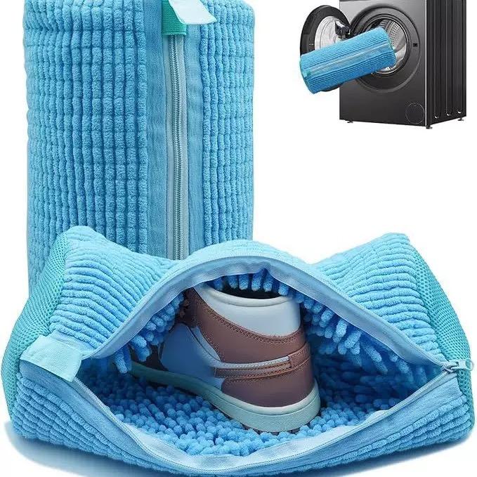1Pc Shoe Washing Machine Bag Dryer Laundry Shoe Bag Reusable Dustproof Shoe Bag Cleaning Bag Suitable for Tennis Sports Shoes