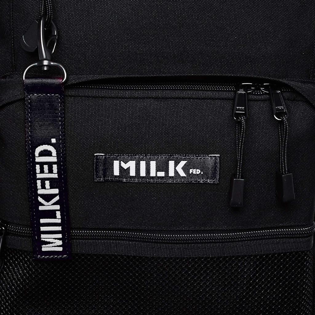 [Milkfed] Double Zip Backpack W ZIP BACKPACK 103202053019 Black