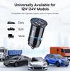 Baseus Car Charger 5A Fast Charging Cigarette Lighter, One To Two 30W Dual Port USB Car Charger Head