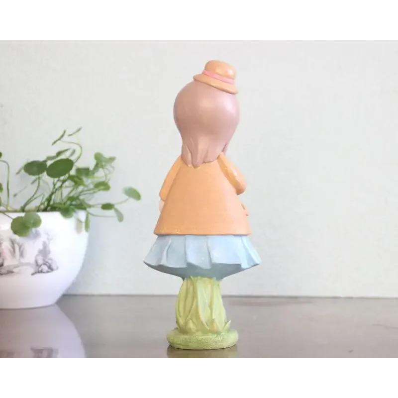 Resin Girl Home Decoration Birthday Housewarming New Wedding Room Decoration Angel Statue Desktop Office Decoration