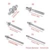10 Pack Percussion Drum Screws Drum Hardware Component Drum Set Screws for Secure and Stable Instrument Assembly
