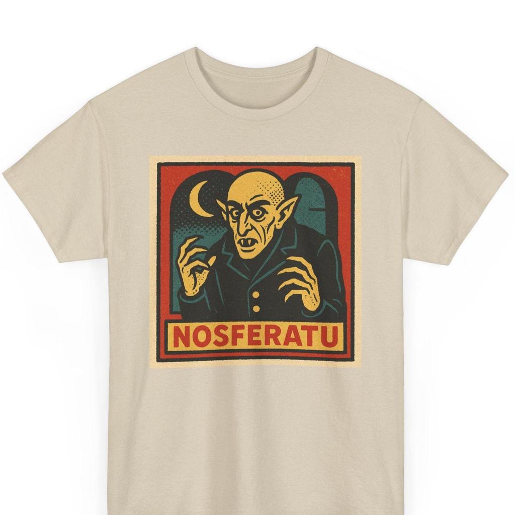 Nosferatu T-Shirt: Retro Horror Movie Graphic Tee