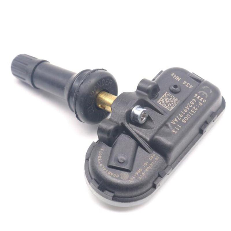 4PCS Car TPMS Tire Pressure Monitoring Sensor 68249197AA 434MHZ for Dodge Ram 2013-2020 For Jeep Cherokee For Ram 1500