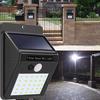 4X 30LED Solar Power Licht PIR Bewegungssensor Sicherheit Outdoor Garten Weg Landschaft Wandleuchte