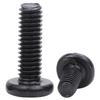 BM Black Cross Slot Pan Head Machine Screws M1.7-M5