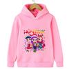Huntrix Girls and Demon Hunters Tiger Christmas Hoodie Cute Derpy Tiger Hoodie Huntrix Girls Hoodie Christmas Hoodie