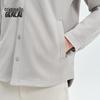 Benlai Men's Fleece-Lined Casual Long-Sleeve Shirt