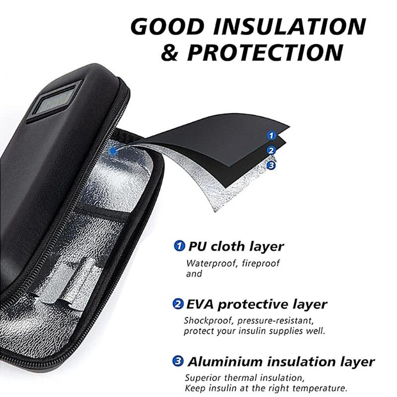 Digital Display Insulated Food Storage Pouch High Efficiency Thermal Retention For Picnics Camping Family Outings