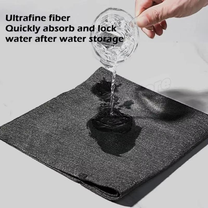 Microfiber Cleaning Cloths Strong Water Absorption Lint Free For Kitchen Car Glass Cleaning