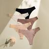 Damen Frühlings- und Sommer Fitness Yoga Nahtloser Low-Waist Tanga Unterwäsche