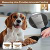2-Pack Dog Food Scoop, Pet Food Scoop with Measurement Lines for 1/2 Cup and 1 Cup, Plastic Pet Food Scoop Suitable for Dogs