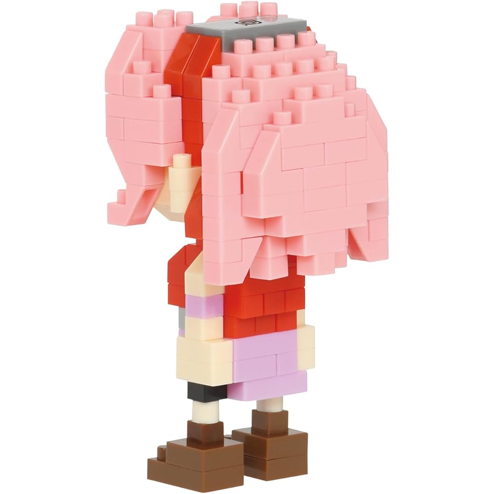 Kawada nanoblock Naruto Shippuden Sakura Figure 160 Pieces Building Set for Ages 12 and Up