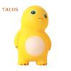 1/2/3Pcs Light-up Cartoon Dinosaur Squeeze Toy Stress Relief Glowing Dino Pinch Sensory Toy Kids Adults Stress Ball Animal Fidget Toy